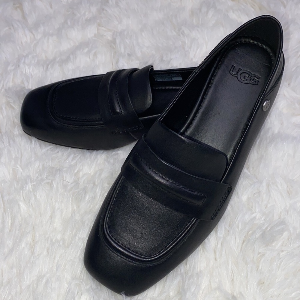 UGG Janaya Collapsible Loafer Black NWOT Size 5.5 - Picture 2 of 10
